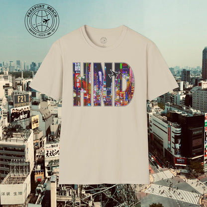 Airport Window Haneda Tokyo Japan HND T-Shirt