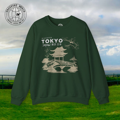 Discover Tokyo Japan Crewneck