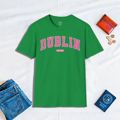 PINK Classic Athletic, Dublin Ireland T-Shirt