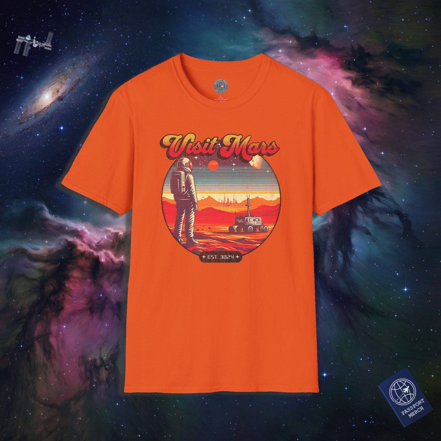 Visit Mars, Est. 3024 T-Shirt