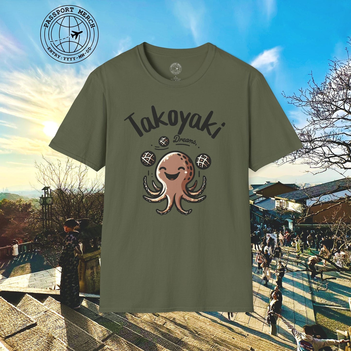 Takoyaki Dreams, Japan T-Shirt