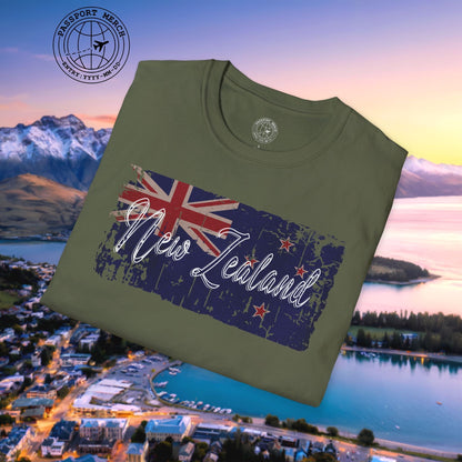 Vintage New Zealand Flag T-Shirt