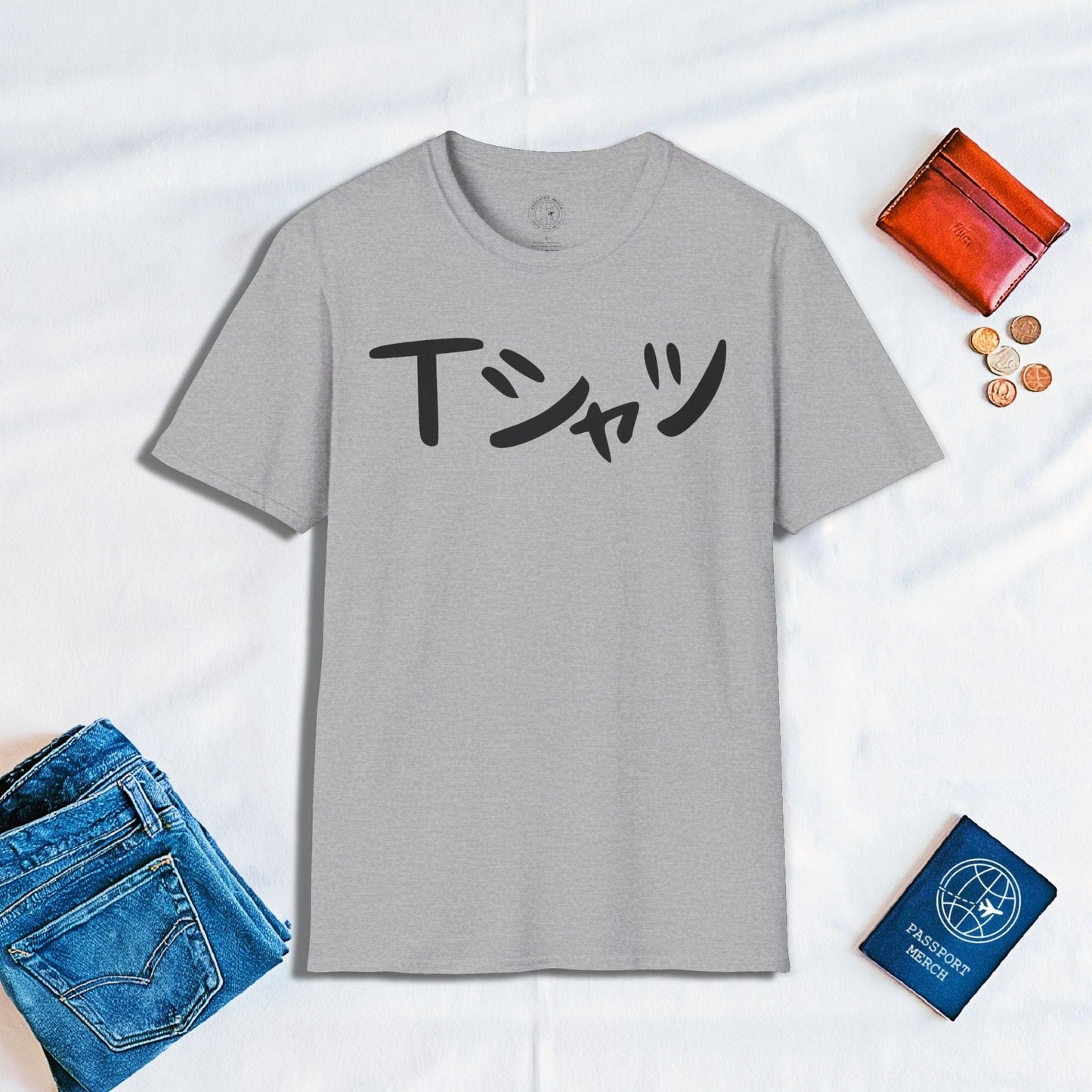 Japanese Language T-Shirt that says T-Shirt