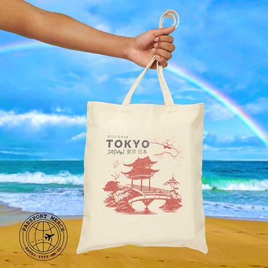 Discover Tokyo Japan Tote Bag