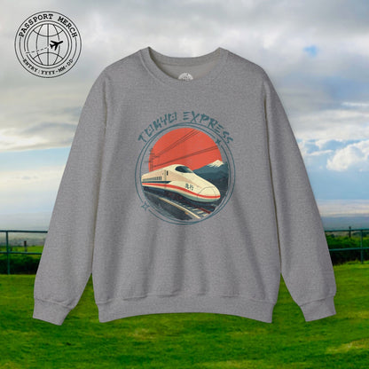 Tokyo Express, Japan Crewneck