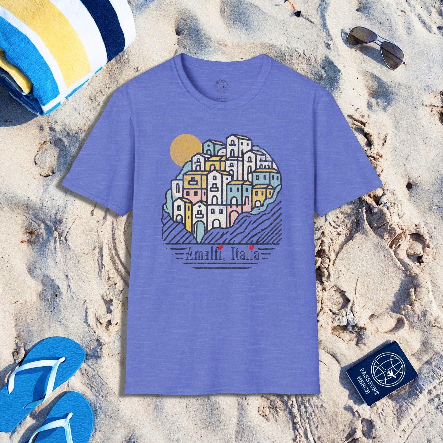 Hearts for Amalfi, Italy T-Shirt