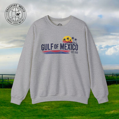 Vintage Retro Gulf of Mexico Crewneck