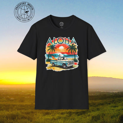 Retro Truck Hawaii Aloha T-Shirt