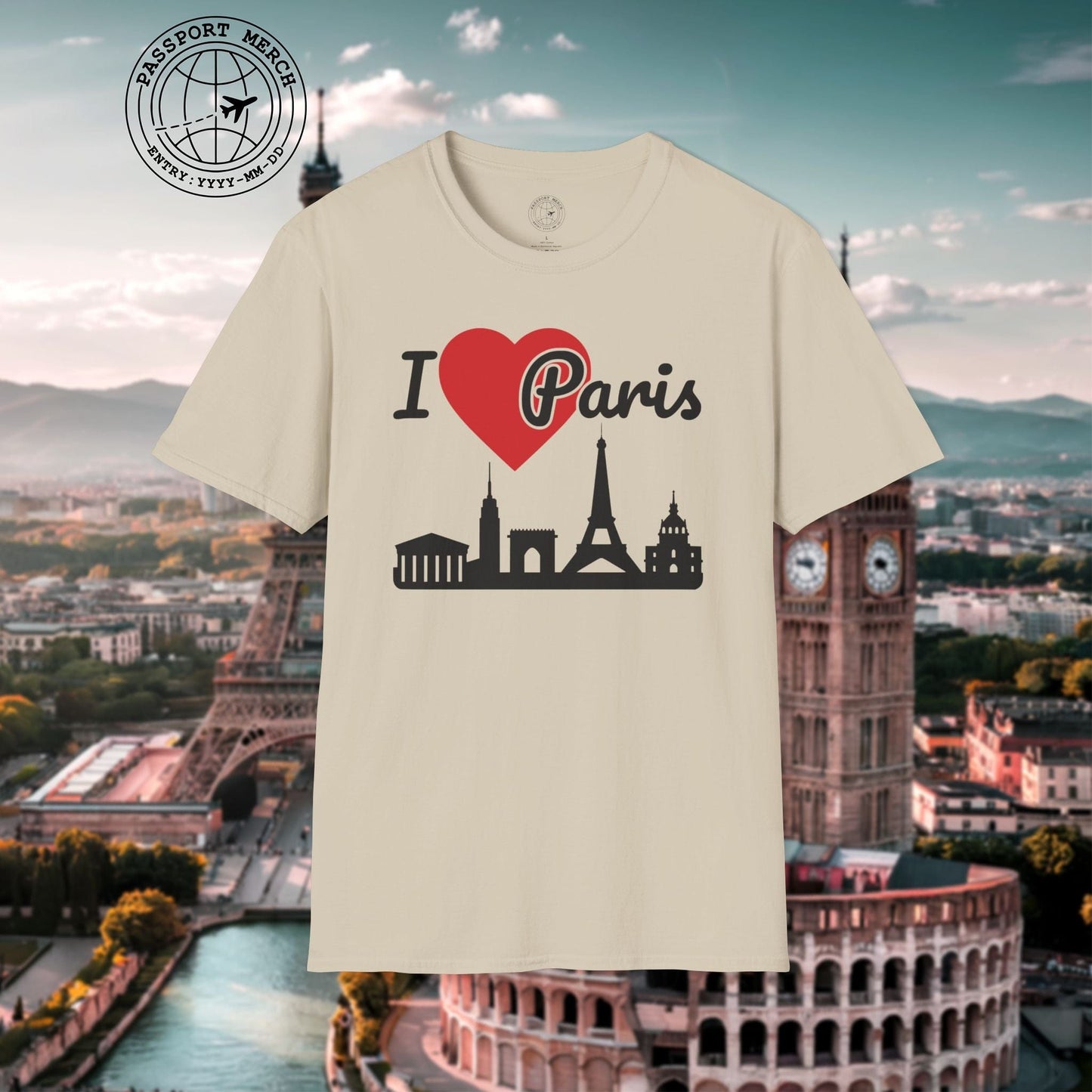 I Heart Paris France T-Shirt