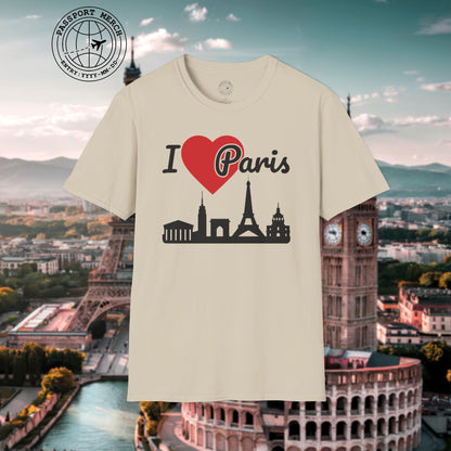 I Heart Paris France T-Shirt