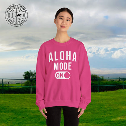 Aloha Mode ON, Hawaii Crewneck