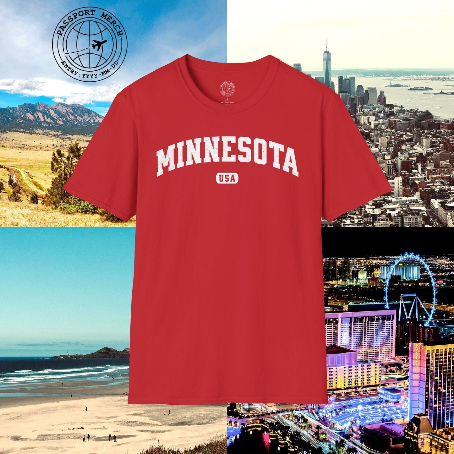 Classic Athletic, Minnesota (50 States Edition) T-Shirt