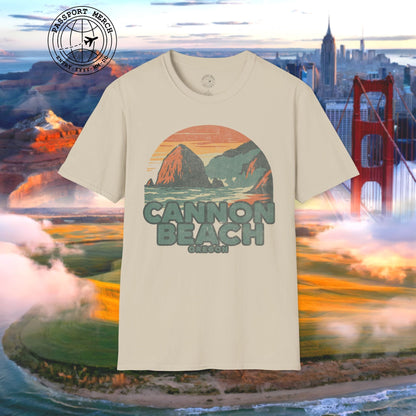 Cannon Beach, Oregon - 80's Vintage T-Shirt