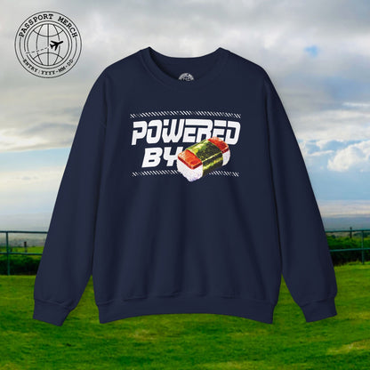 Powered By Musubi, Hawaii Crewneck