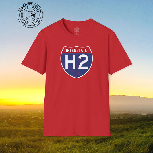 Signs of Wanderlust, Interstate H2, Hawaii T-Shirt