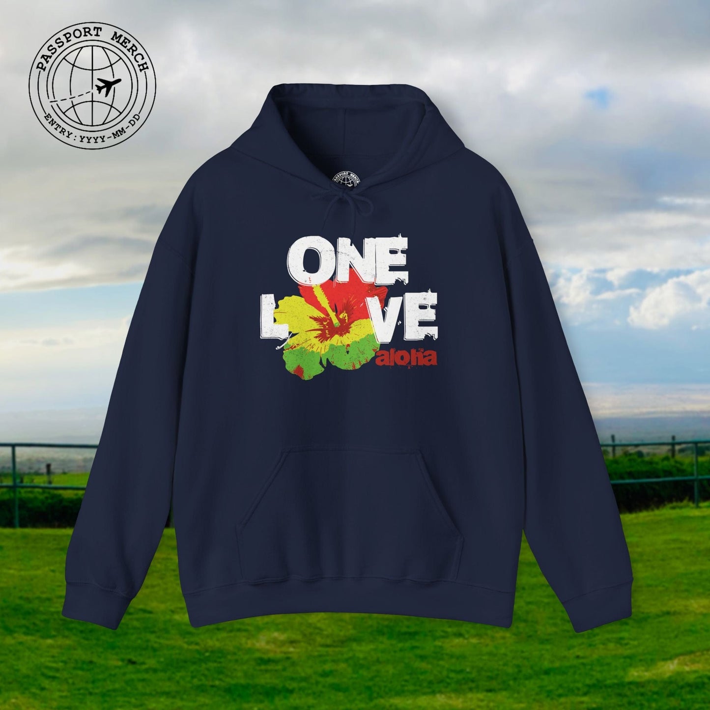 One Love, Aloha, Hawaii Hoodie