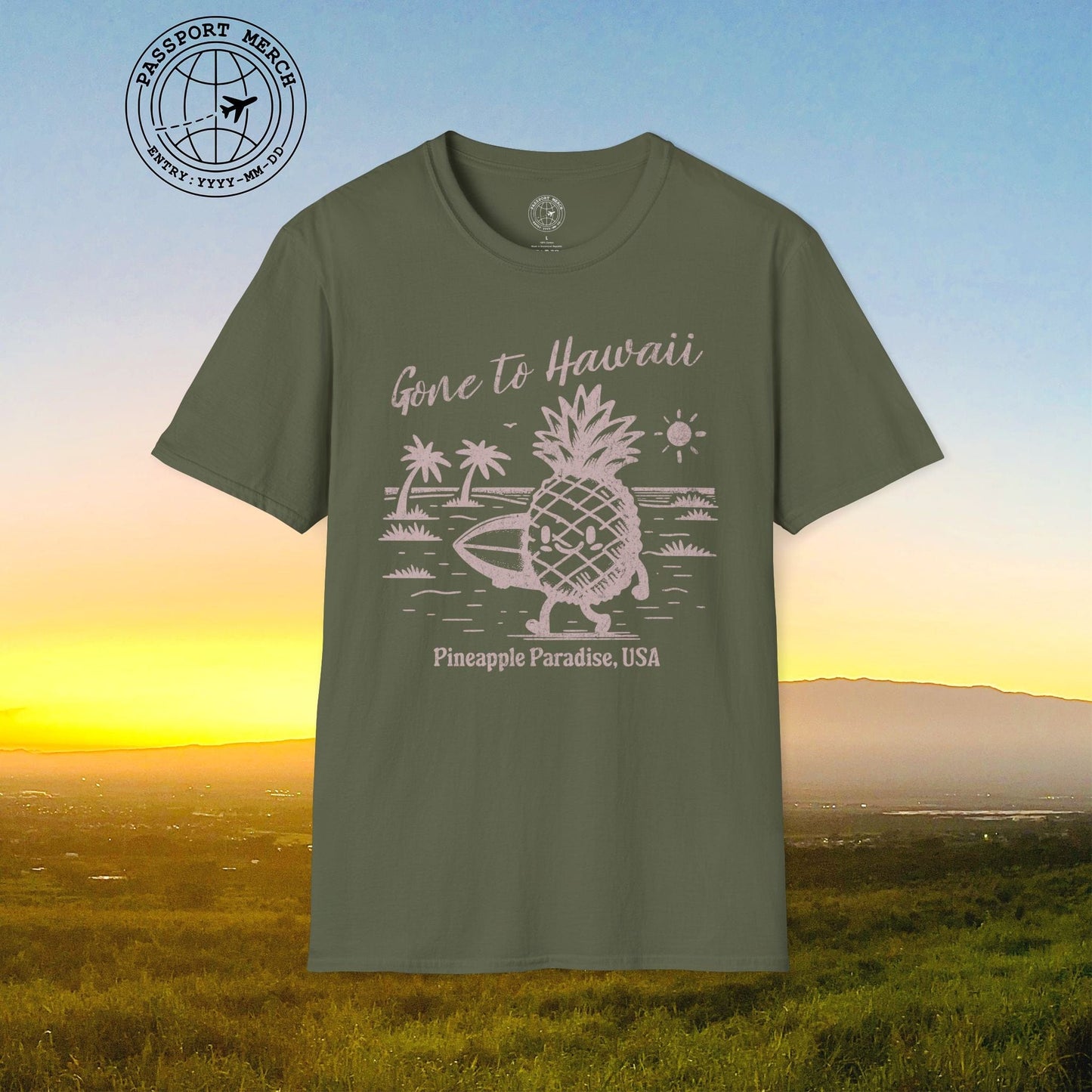 Gone to Hawaii, Pineapple Paradise T-Shirt