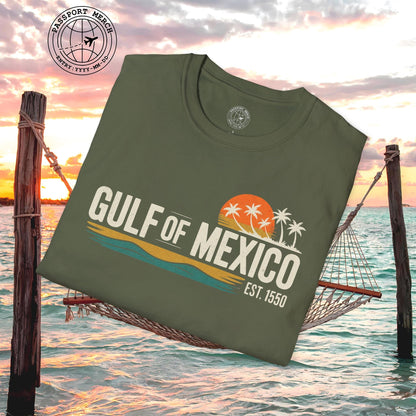 Vintage Retro Gulf of Mexico T-Shirt