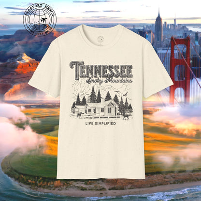 Life Simplified, Smoky Mountains Tennessee T-Shirt