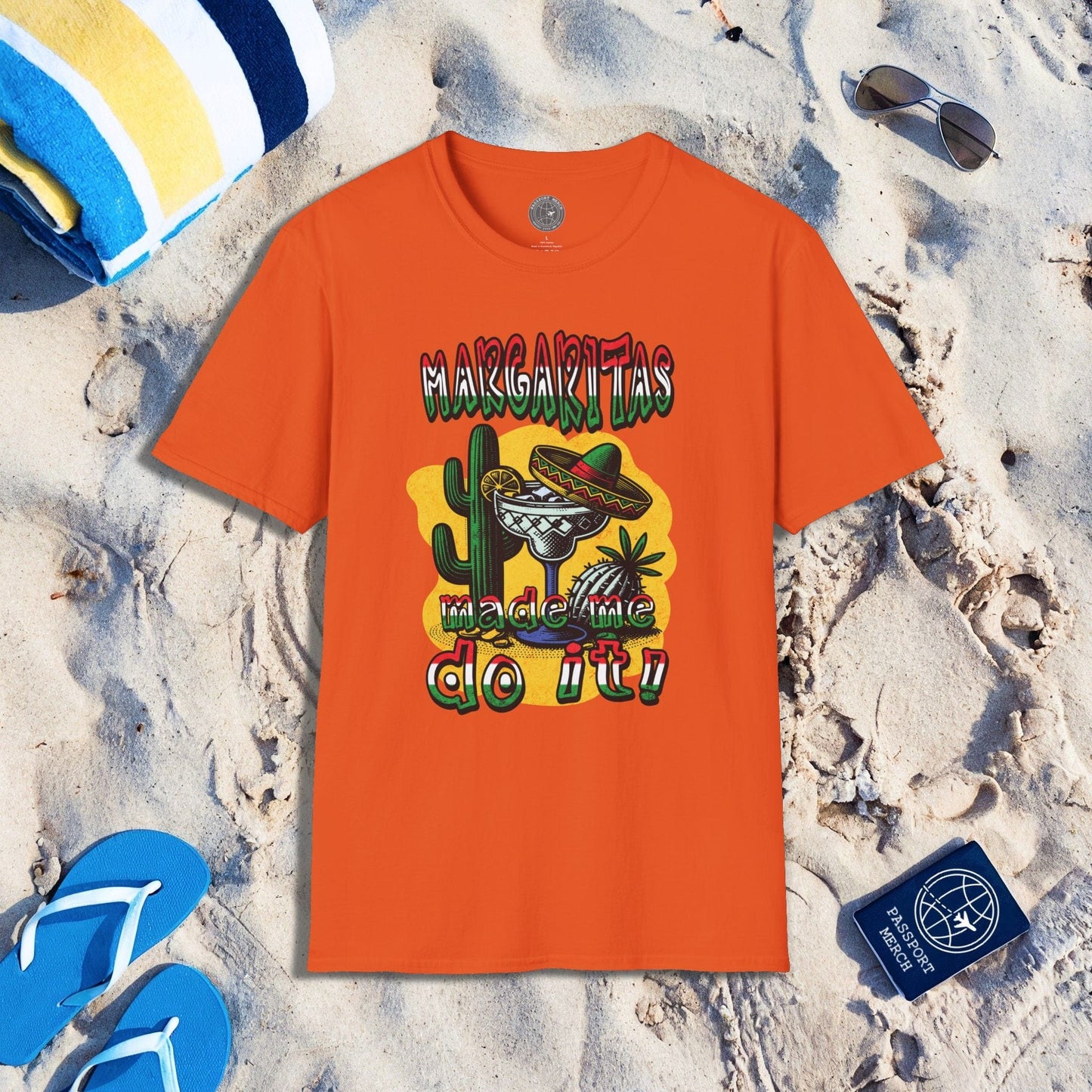 Margaritas Made Me Do It Mexico T-Shirt