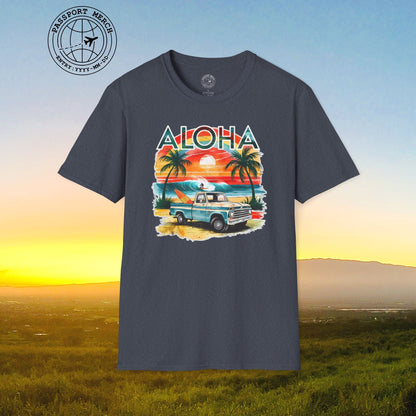 Retro Truck Hawaii Aloha T-Shirt