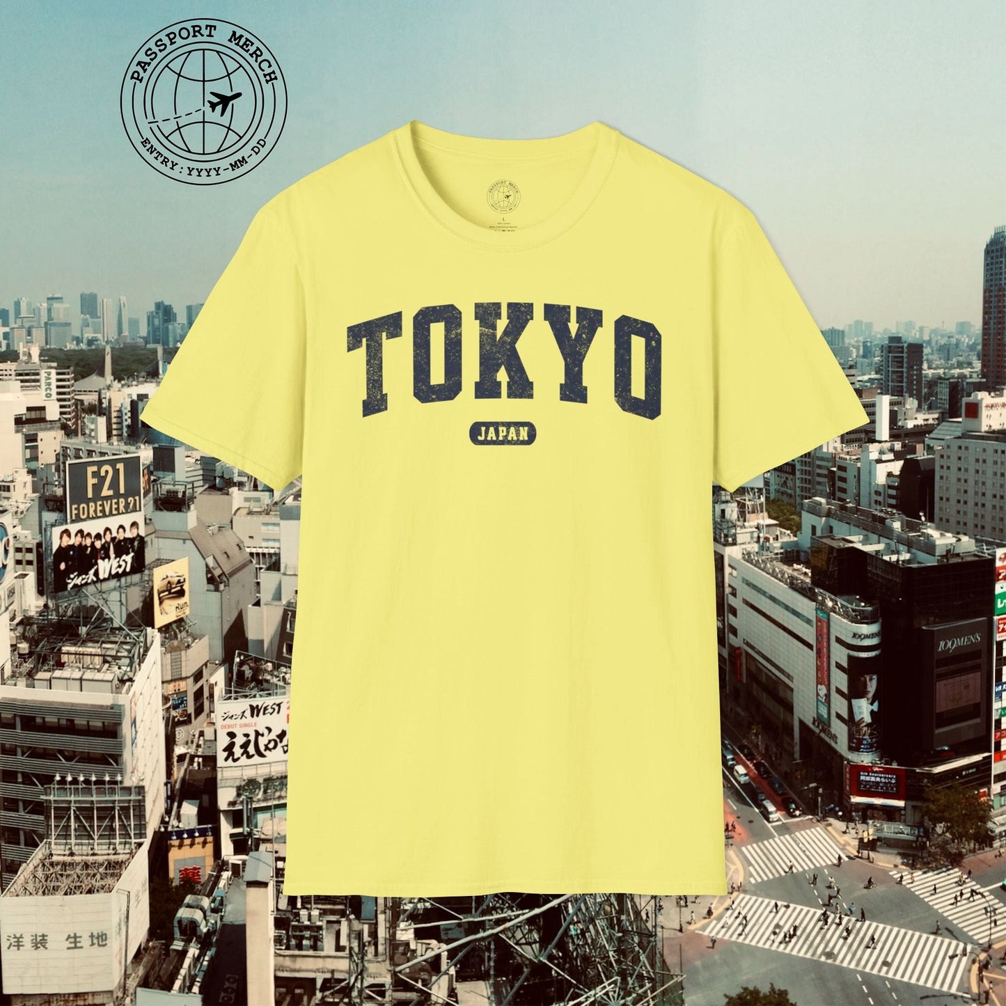 Classic Athletic (Bucket List Edition), Tokyo, Japan T-Shirt