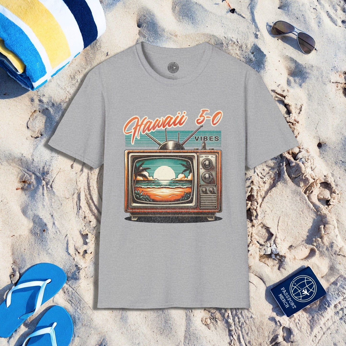 Vintage Hawaii 5-0 Vibes T-Shirt