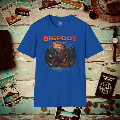 (4XL/5XL Special Order) Bigfoot Brewing Company, Washington T-Shirt Royal / 4XL