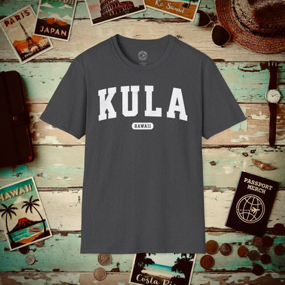 (4XL/5XL Special Order) Classic Athletic, Kula, Hawaii (Fan Service) T-Shirt Dark Heather / 4XL