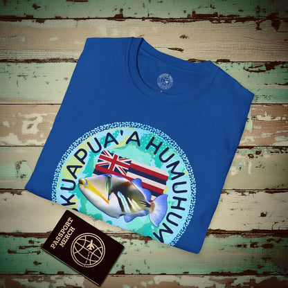 (4XL/5XL Special Order) Humuhumunukunukuapua'a, Hawaii T-Shirt Royal / 4XL