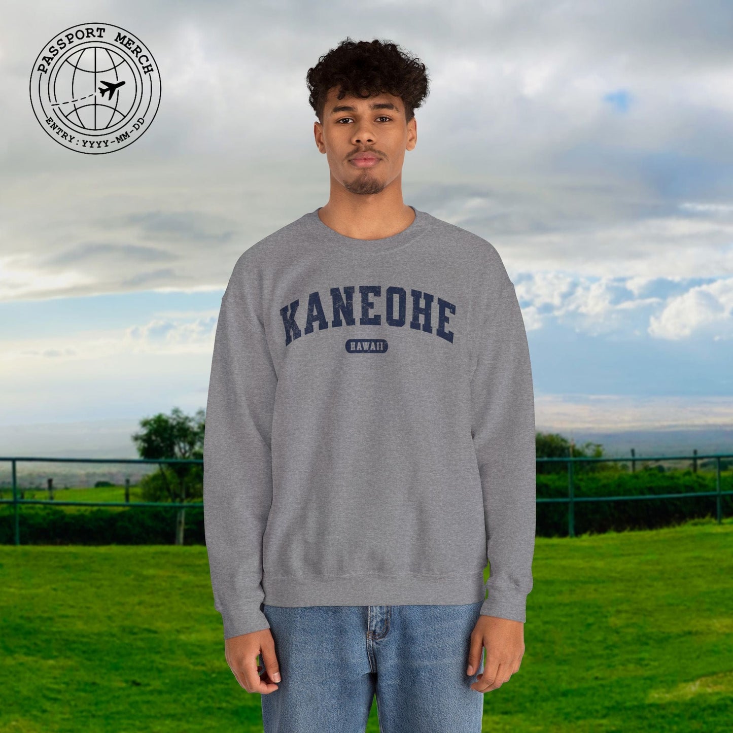 Classic Athletic, Kaneohe, Hawaii (Fan Service) Crewneck