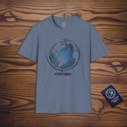 Vintage Globe Travel Inspiration T-Shirt