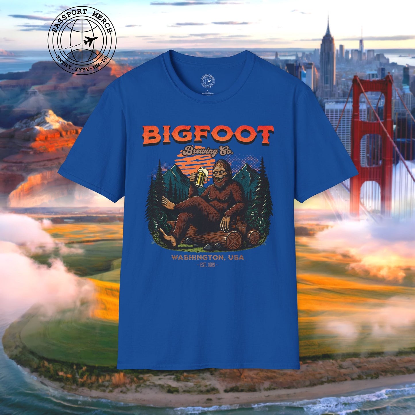 Bigfoot Brewing Company, Washington T-Shirt