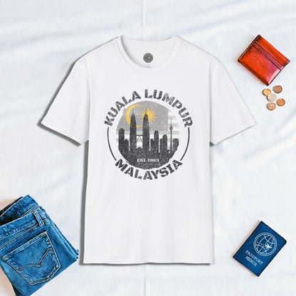 Kuala Lumpur Malaysia, Crescent and Star T-Shirt