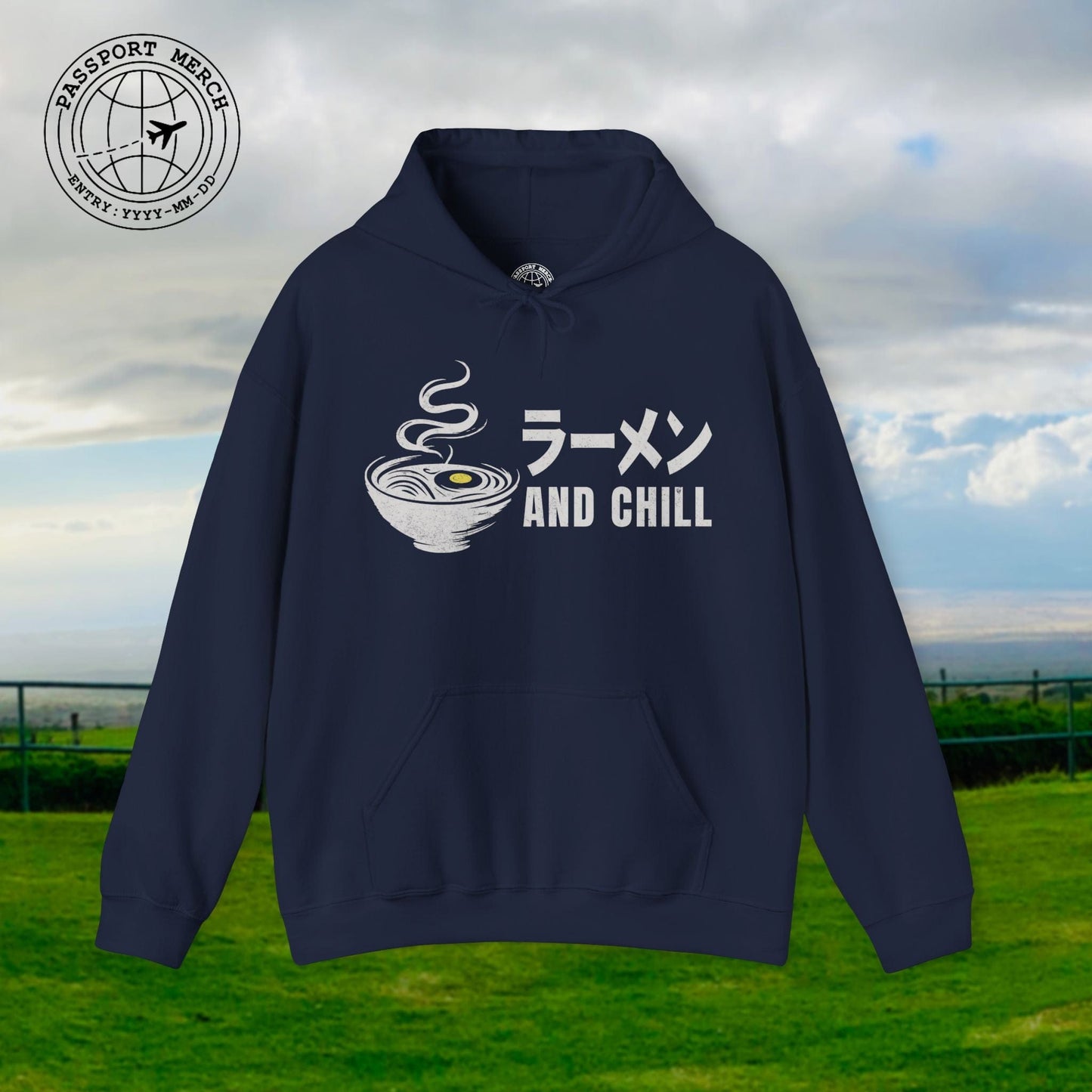 Ramen and Chill, Japan Hoodie