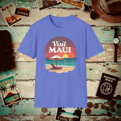 Retro Visit Maui Hawaii T-Shirt