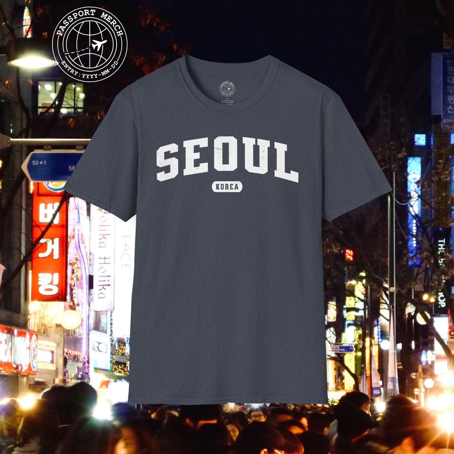 Classic Athletic (Bucket List Edition), Seoul, Korea T-Shirt