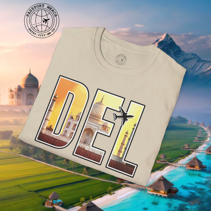 Airport Window New Delhi India DEL T-Shirt