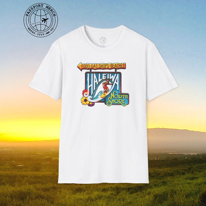 Signs of Wanderlust, Hale'iwa (North) Oahu, Hawaii T-Shirt