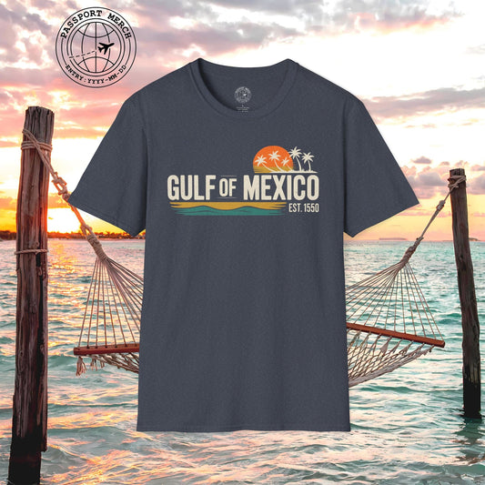 Vintage Retro Gulf of Mexico T-Shirt