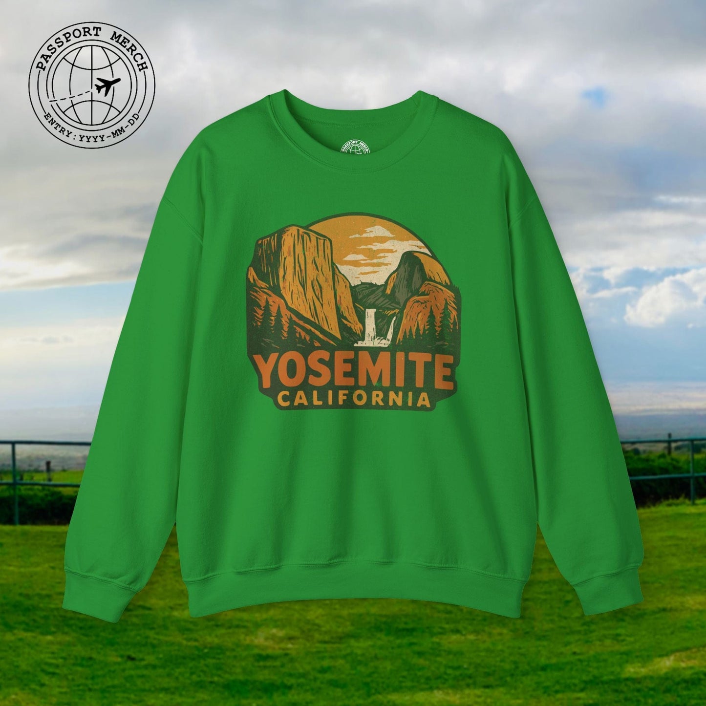Yosemite, California - 80's Vintage Crewneck