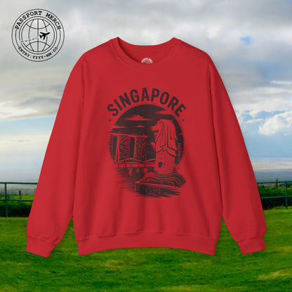 Vintage Singapore Merlion Crewneck