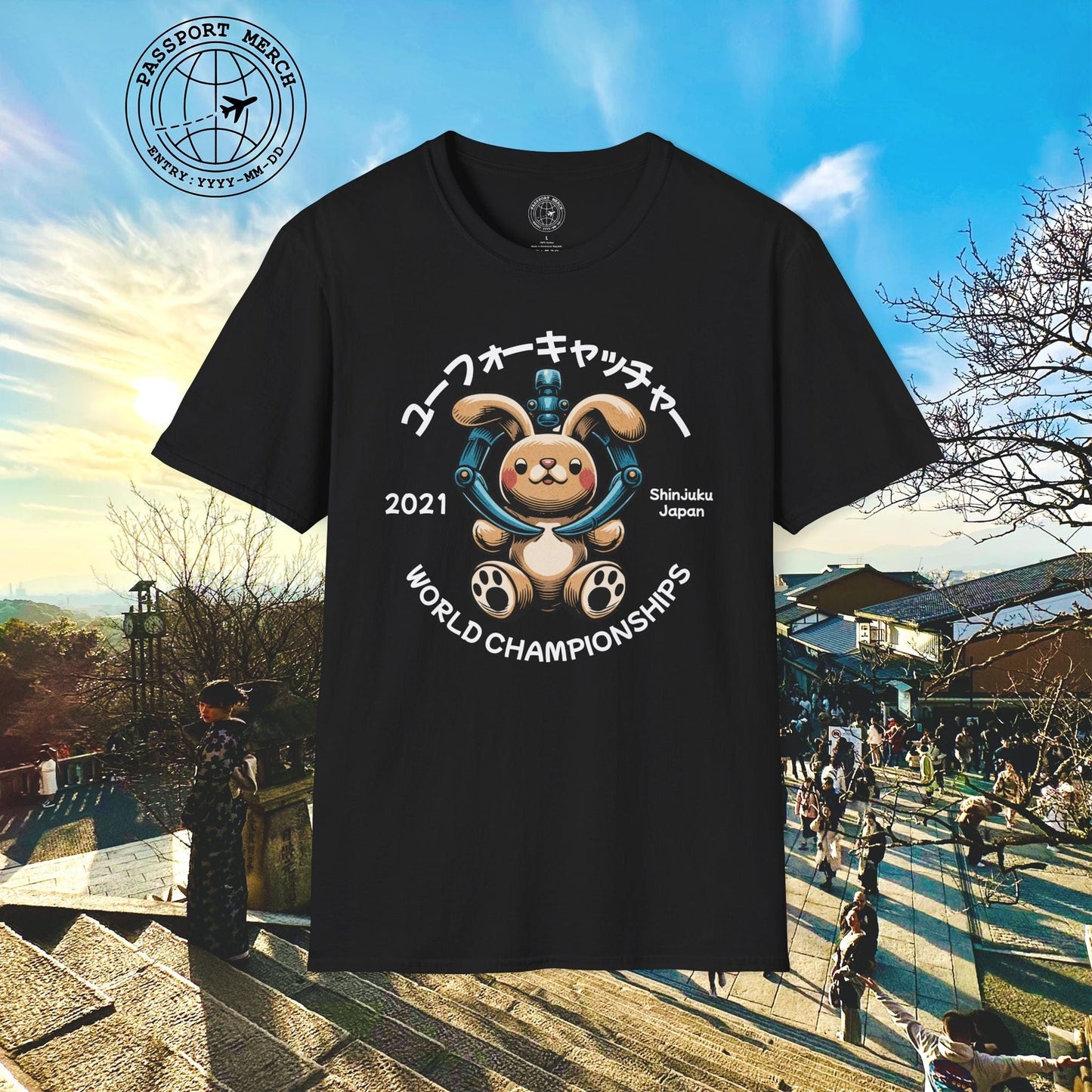 UFO Catcher World Championships, Shinjuku Japan T-Shirt