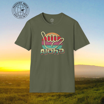 Vintage Retro Aloha Shaka, Hawaii T-Shirt