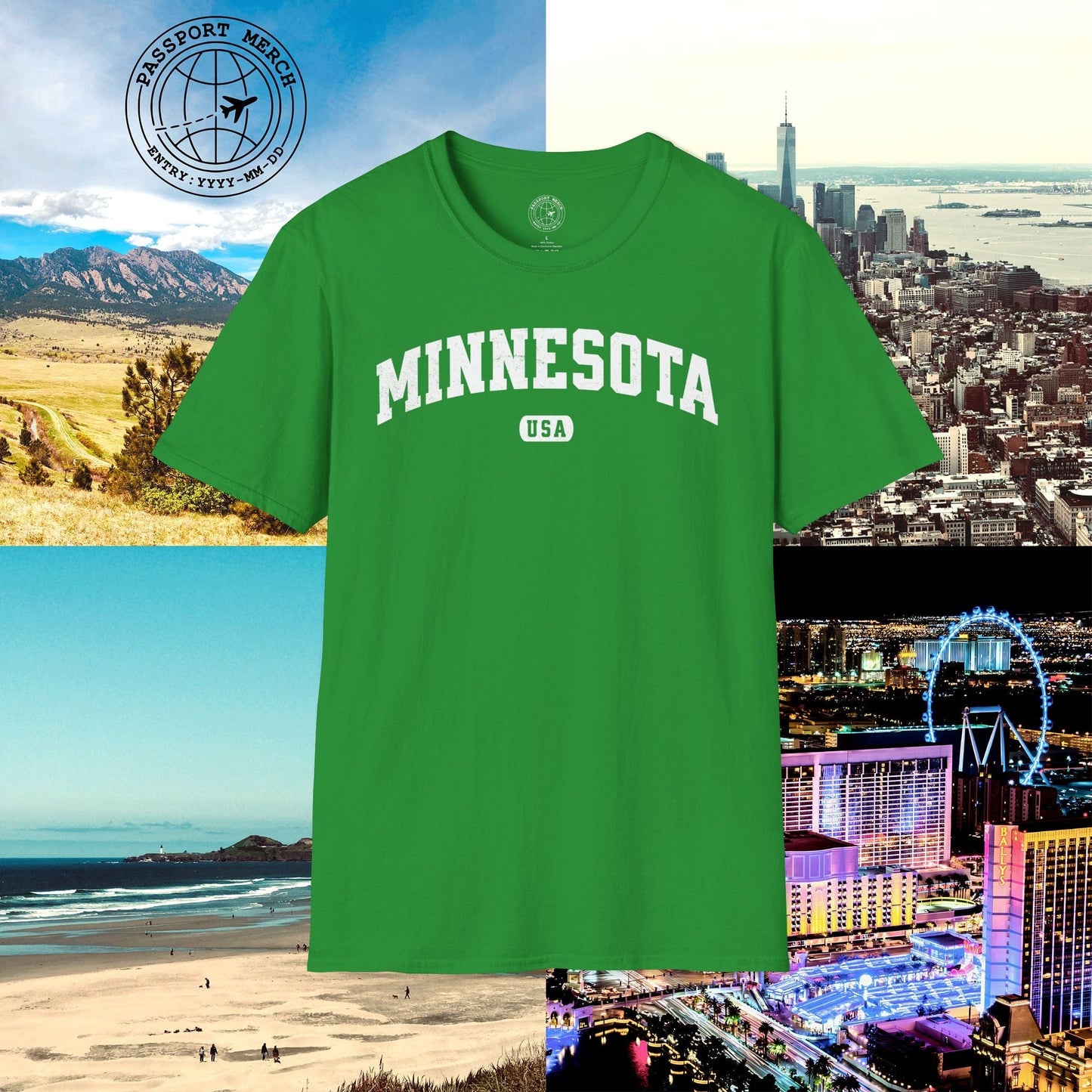 Classic Athletic, Minnesota (50 States Edition) T-Shirt