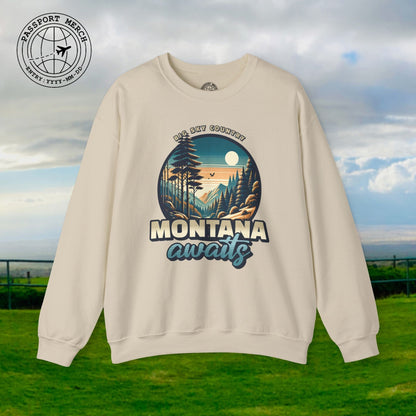 Big Sky Country Montana Crewneck
