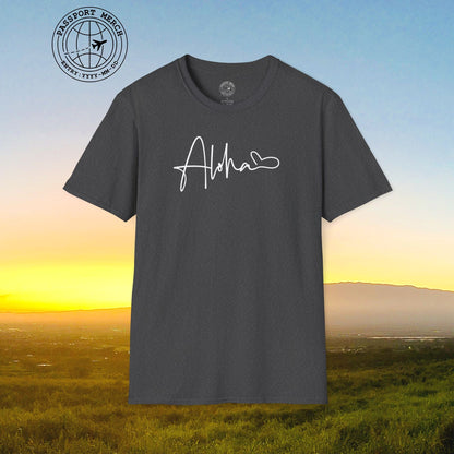 Aloha Heart Signature, Hawaii T-Shirt