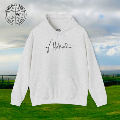 Aloha Heart Signature, Hawaii Hoodie