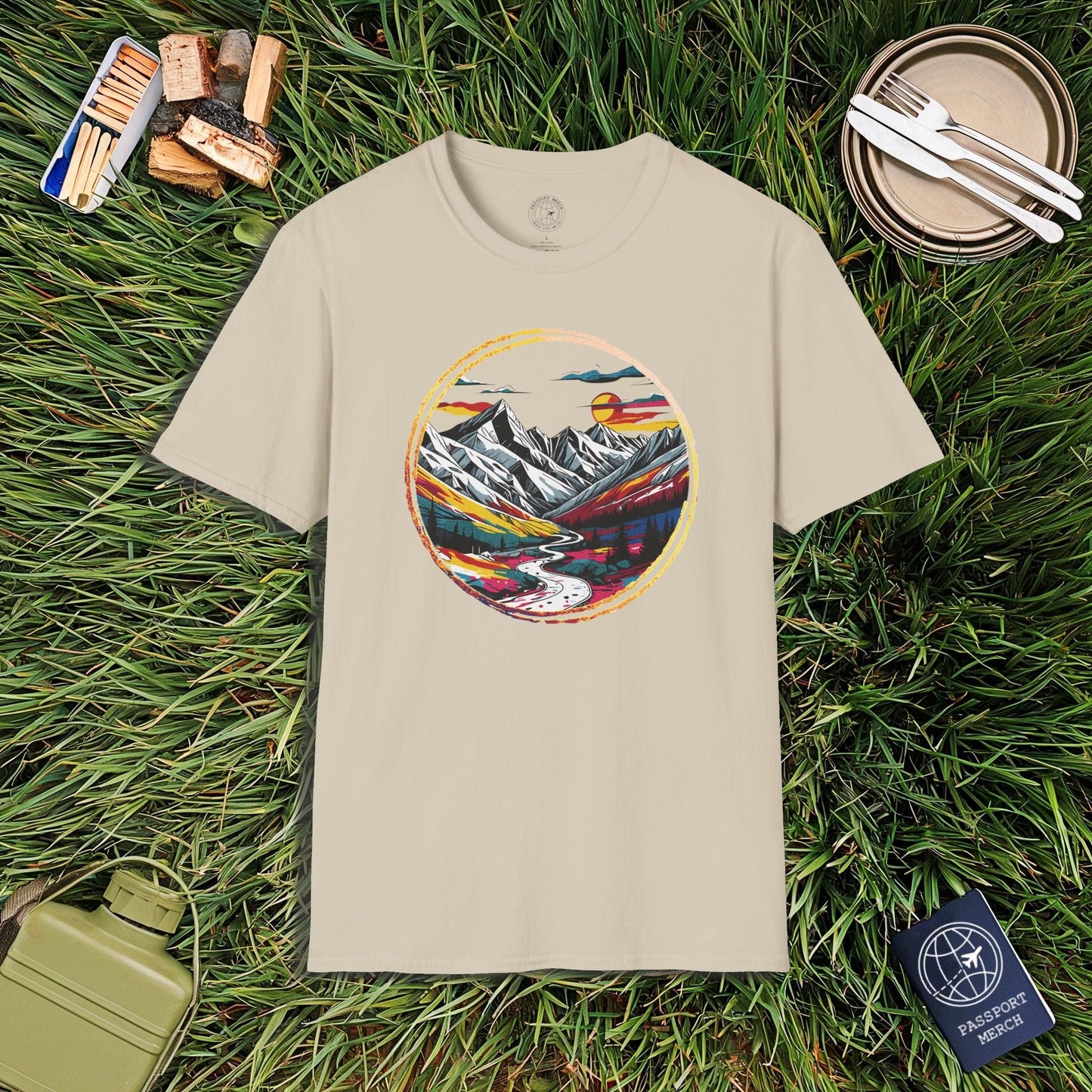 Modern Alpine Wanderlust, Colorado T-Shirt