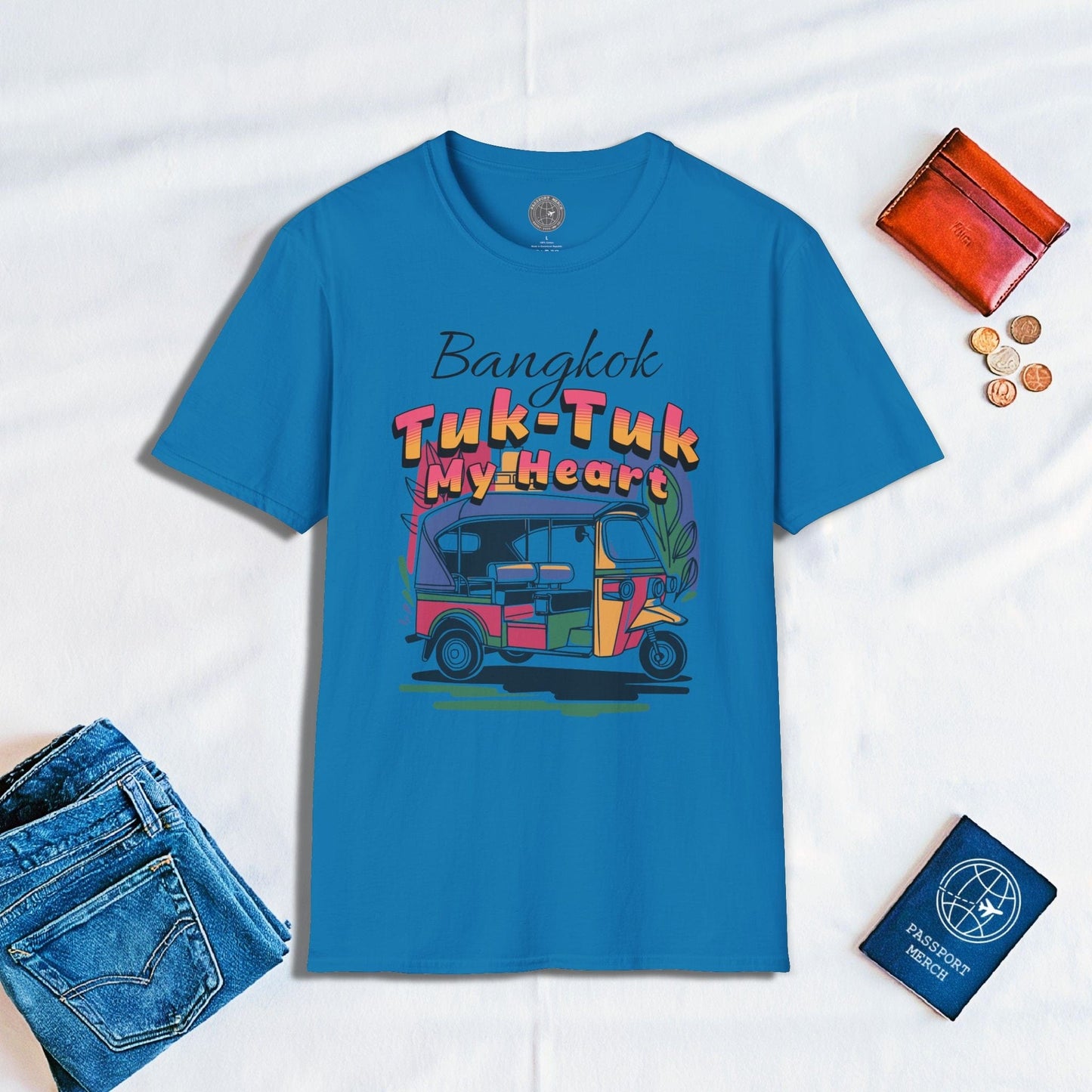 Bangkok Tuk-Tuk My Heart Thailand T-Shirt